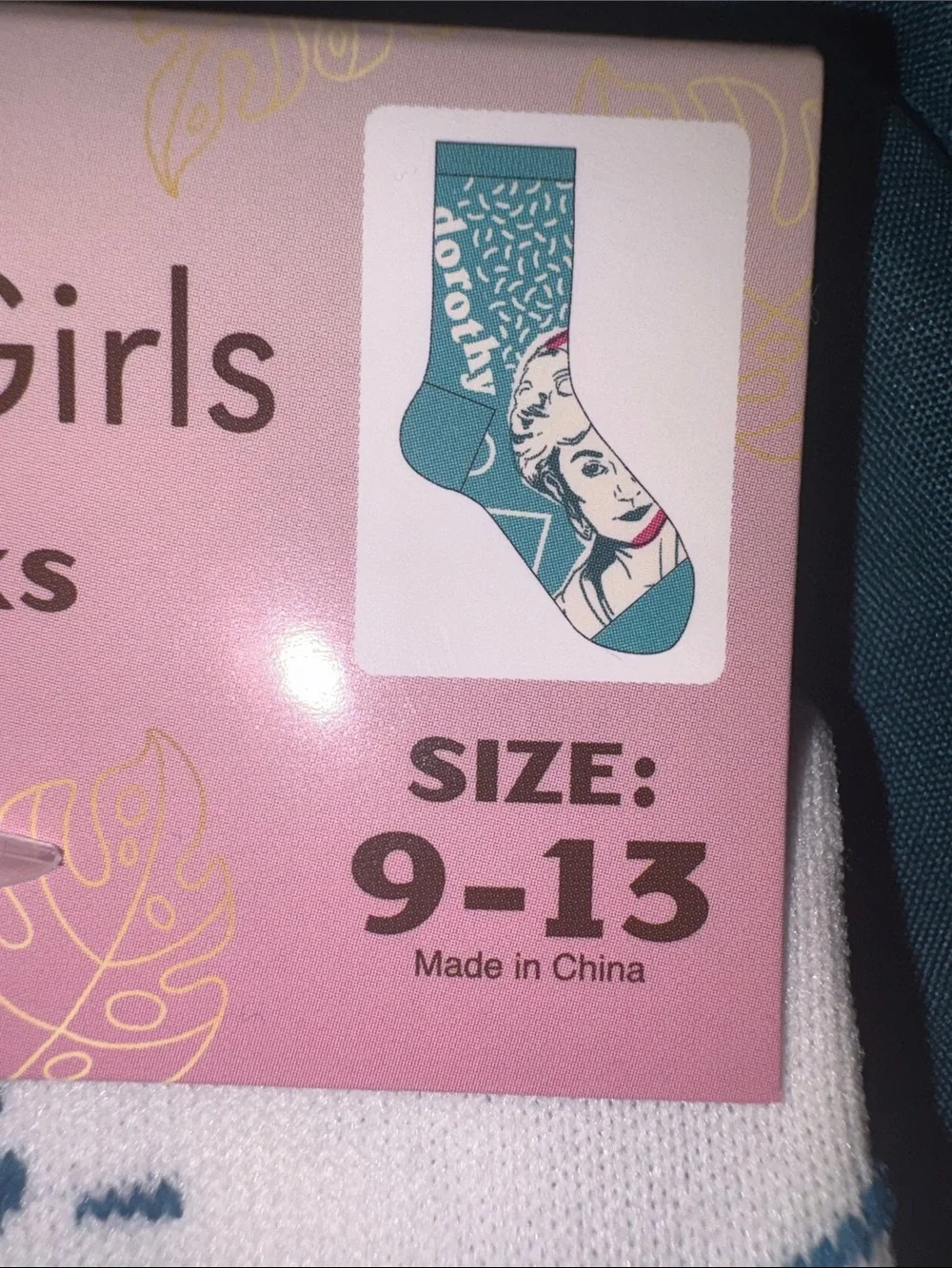 The Golden Girls Crew Socks - Pack of 4